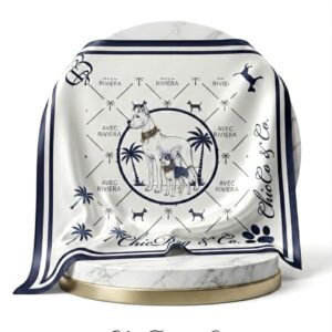 ChicDog & Co. French Riviera Edition Scarf  70cmx70cm