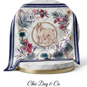 Saint-Tropez Jardin Canin Scarf 70cm x70cm