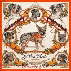 Le Merle Riviera Club 70cmx70cm