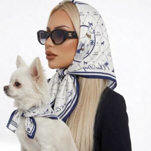 ChicDog & Co. French Riviera Edition Scarf 48cmx48 cm